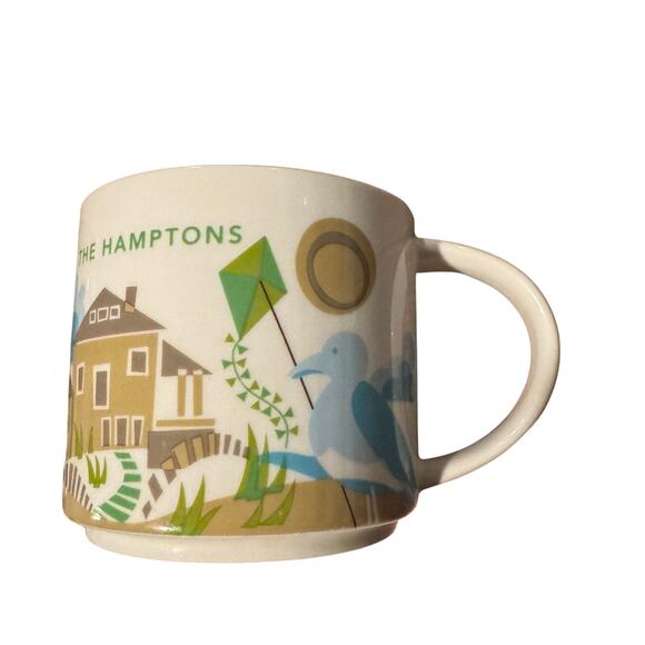 Starbucks The Hamptons "YOU ARE HERE" 14 oz coffee tea mug - Picture 3 of 10